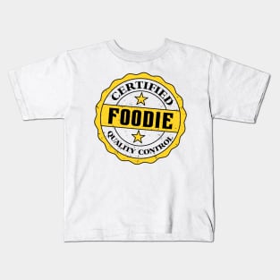Certified Foodie Kids T-Shirt